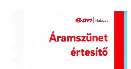 Áramszünet lesz Sóstó-Újtelepen elektromoshálózat-felújítás miatt